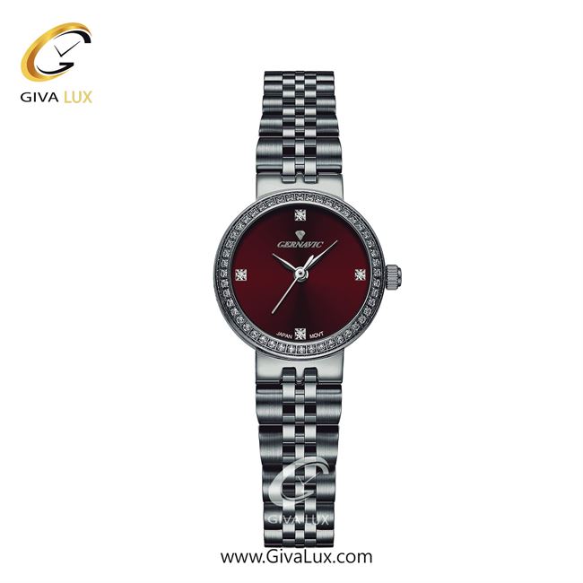 ساعت مچی اورجینال زنانه گرناویک طوسی | طوسی| زرشکی| کد رفرنس G518