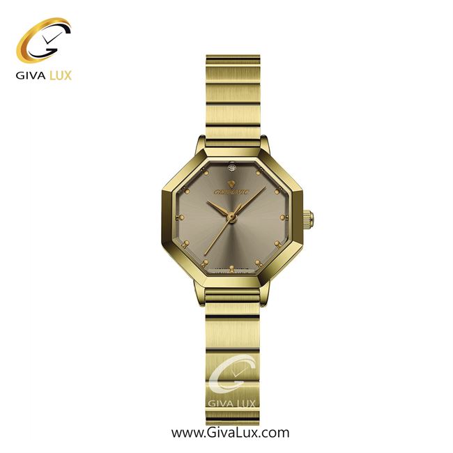 ساعت مچی اورجینال زنانه گرناویک طلایی | طلایی| دودی| کد رفرنس G520