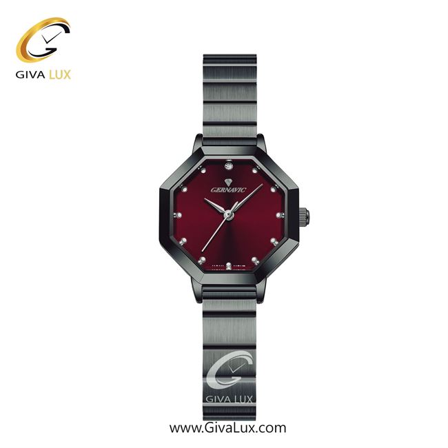 ساعت مچی اورجینال زنانه گرناویک طوسی | طوسی| زرشکی| کد رفرنس G520