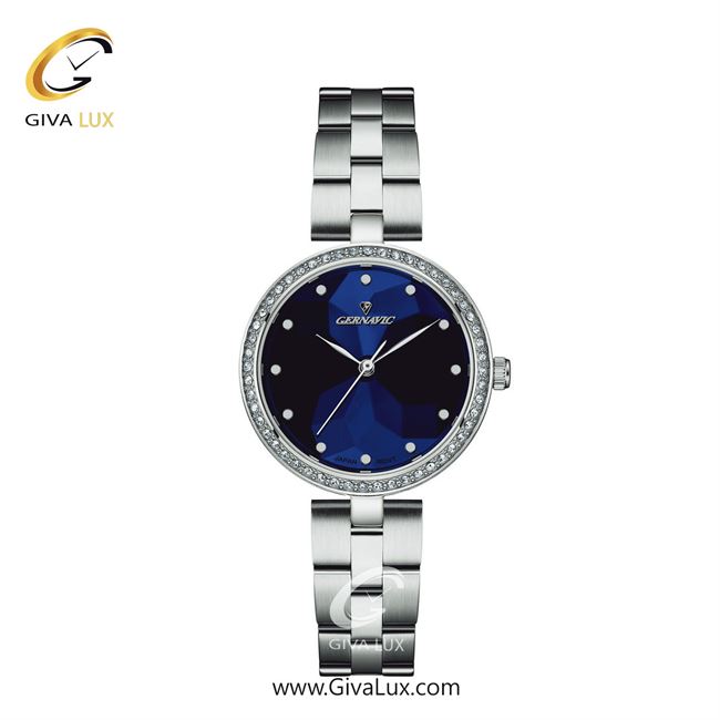 ساعت مچی اورجینال زنانه گرناویک نقره ای | نقره ای| سرمه ای| کد رفرنس G522
