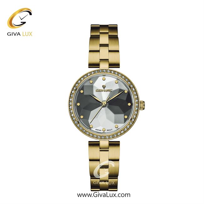 ساعت مچی اورجینال زنانه گرناویک طلایی | طلایی| طوسی-نقره ای| کد رفرنس G522