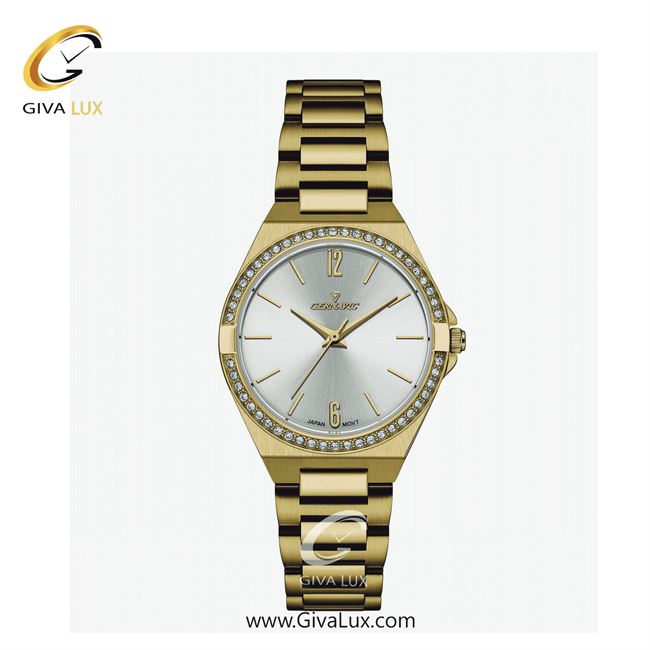 ساعت مچی اورجینال زنانه گرناویک طلایی | طلایی| نقره ای| کد رفرنس G523