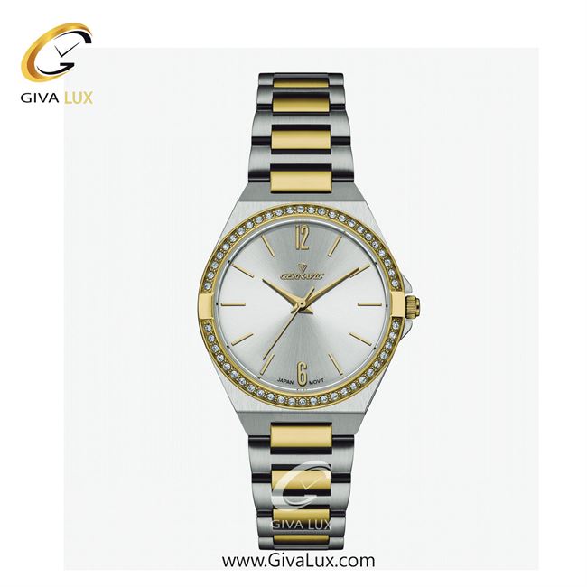 ساعت مچی اورجینال زنانه گرناویک نقره ای-طلایی | نقره ای-طلایی| نقره ای| کد رفرنس G523