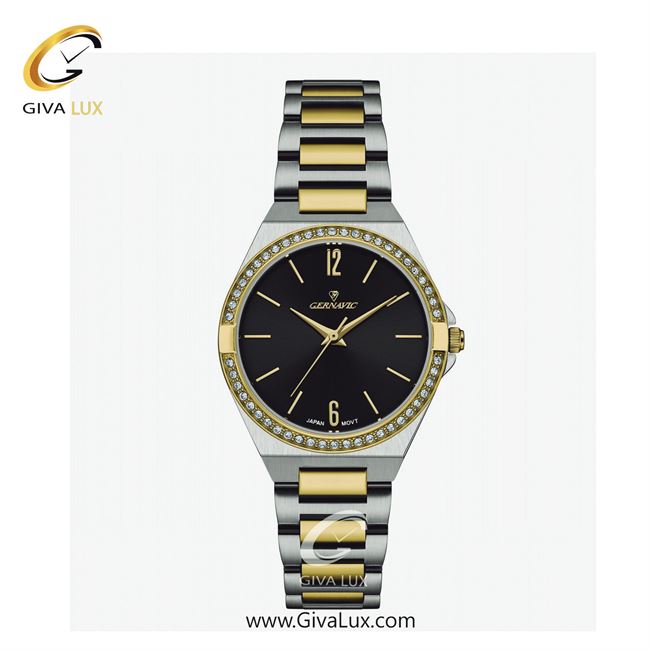 ساعت مچی اورجینال زنانه گرناویک طلایی-نقره ای | نقره ای-طلایی| مشکی| کد رفرنس G523