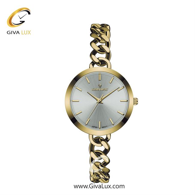ساعت مچی اورجینال زنانه گرناویک طلایی | طلایی| نقره ای| کد رفرنس G524