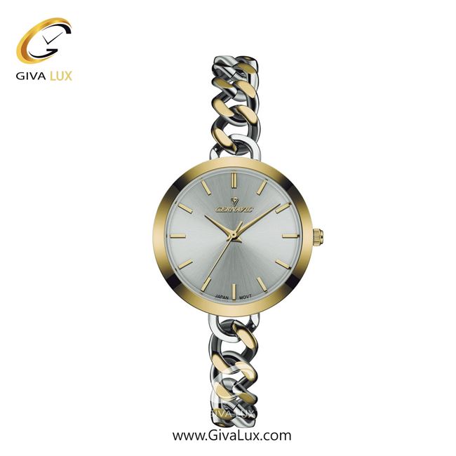 ساعت مچی اورجینال زنانه گرناویک طلایی | نقره ای-طلایی| نقره ای| کد رفرنس G524