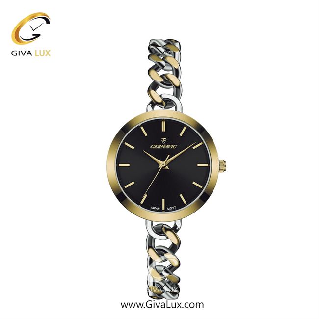 ساعت مچی اورجینال زنانه گرناویک طلایی | طلایی-نقره ای| مشکی| کد رفرنس G524