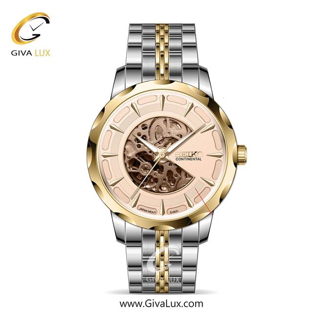 ساعت مچی اورجینال مردانه سیکو (کانتیننتال) | Seiko (Continental)  طلایی | طلایی-نقره ای| رزگلد| کد رفرنس 0431
