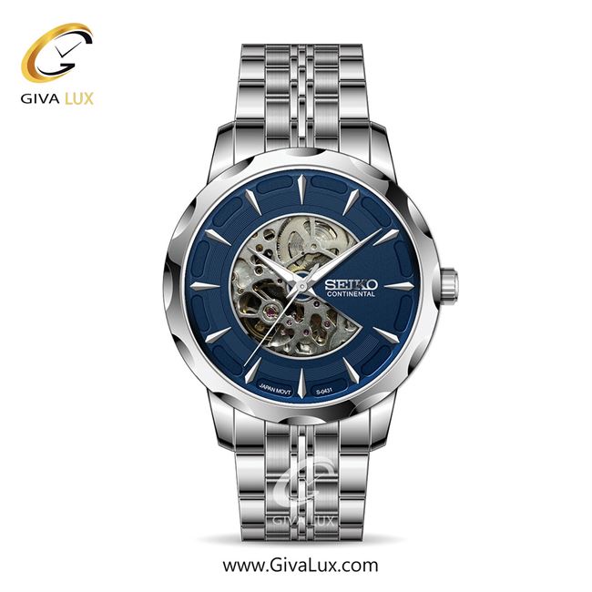 ساعت مچی اورجینال مردانه سیکو (کانتیننتال) | Seiko (Continental)   نقره ای | نقره ای| سرمه ای| کد رفرنس 0431