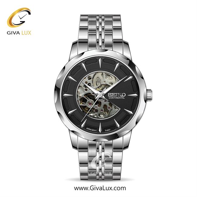 ساعت مچی اورجینال مردانه سیکو (کانتیننتال) | Seiko (Continental)  نقره ای | نقره ای| مشکی| کد رفرنس 0431