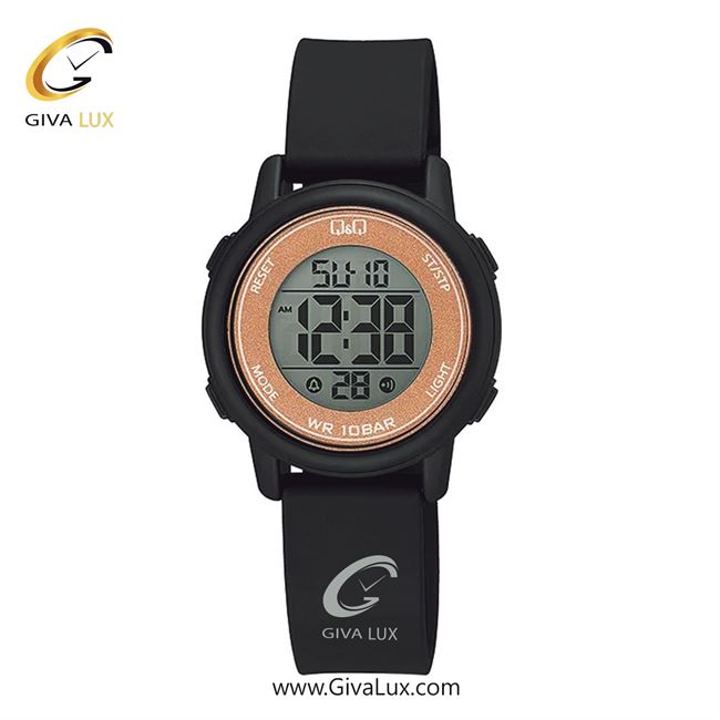 ساعت مچی اورجینال زنانه کیو اند کیو Q&Q مشکی | مشکی| نارنجی| کد رفرنس G05A-004VY