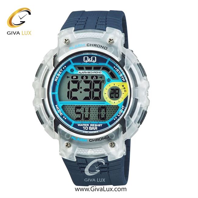 ساعت مچی اورجینال مردانه کیو اند کیو Q&Q سفید | مشکی| آبی| کد رفرنس G20A-001VY