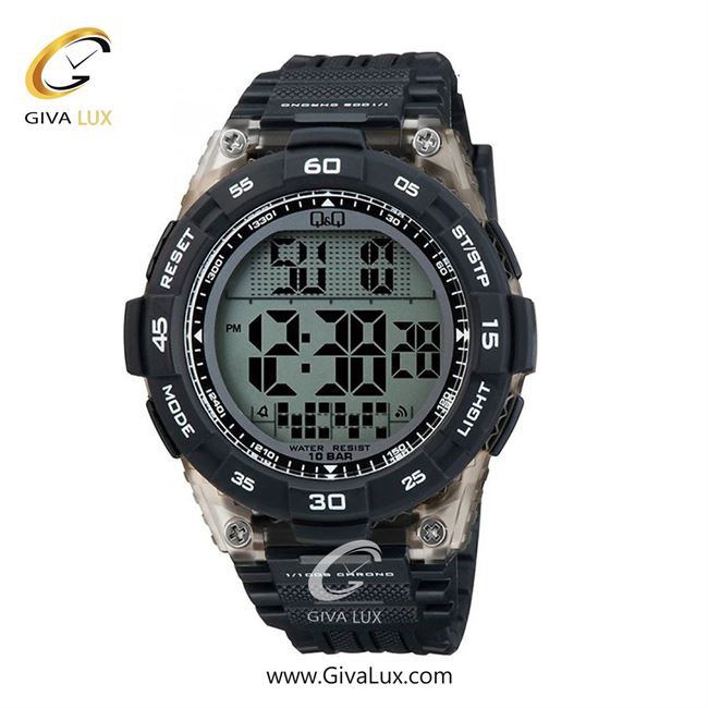 ساعت مچی اورجینال مردانه کیو اند کیو Q&Q  مشکی-قهوه ای | مشکی| طوسی| کد رفرنس G21A-002VY