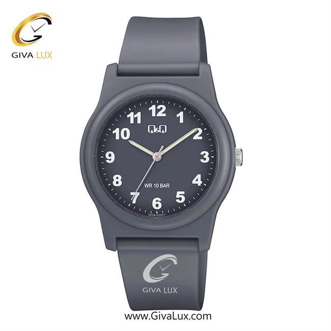 ساعت مچی اورجینال مردانه کیو اند کیو Q&Q طوسی | طوسی| طوسی| کد رفرنس G22A-020VY