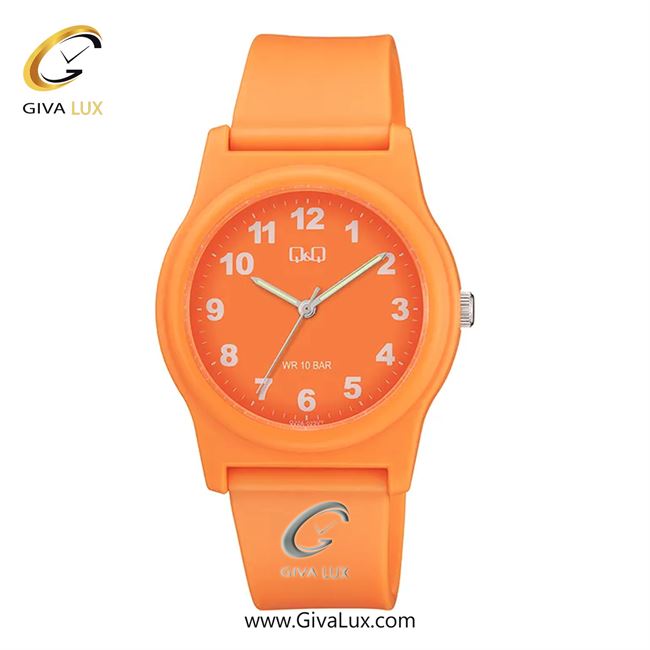 ساعت مچی اورجینال مردانه کیو اند کیو Q&Q  نارنجی | نارنجی| نارنجی| کد رفرنس G22A-023VY