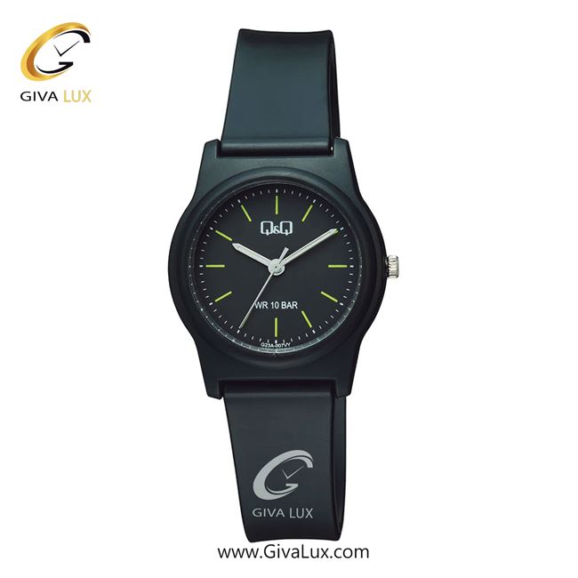 ساعت مچی اورجینال زنانه کیو اند کیو Q&Q مشکی | مشکی| مشکی| کد رفرنس G23A-007VY