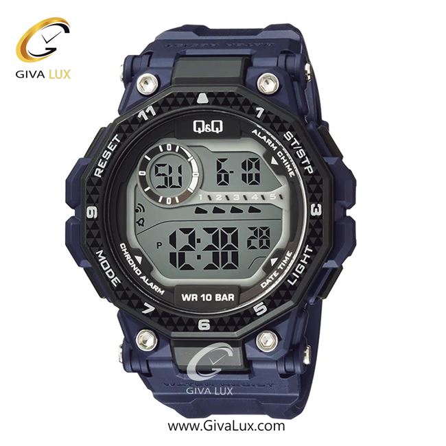 ساعت مچی اورجینال مردانه کیو اند کیو Q&Q سرمه ای-مشکی | سرمه ای| مشکی| کد رفرنس G28A-006VY