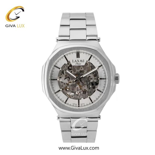 ساعت مچی اورجینال مردانه لاکسمی نقره ای | نقره ای| نقره ای| کد رفرنس 8150-3G