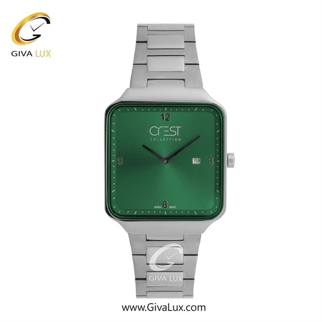 ساعت مچی اورجینال مردانه کرست تیتانیوم | تیتانیوم| سبز| کد رفرنس Crest 9053-8