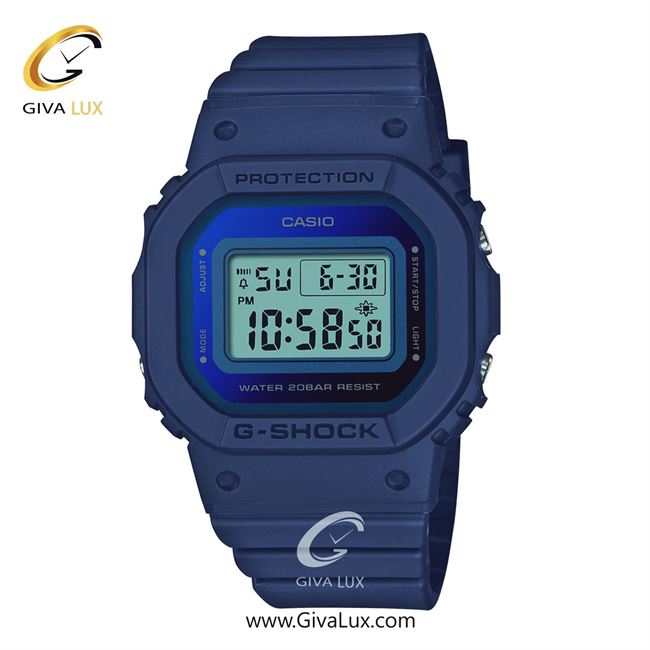 ساعت مچی اورجینال زنانه کاسیو Casio سرمه ای | سرمه ای| سرمه ای| کد رفرنس جی شاک G-Shock GMD-S5600-2DR