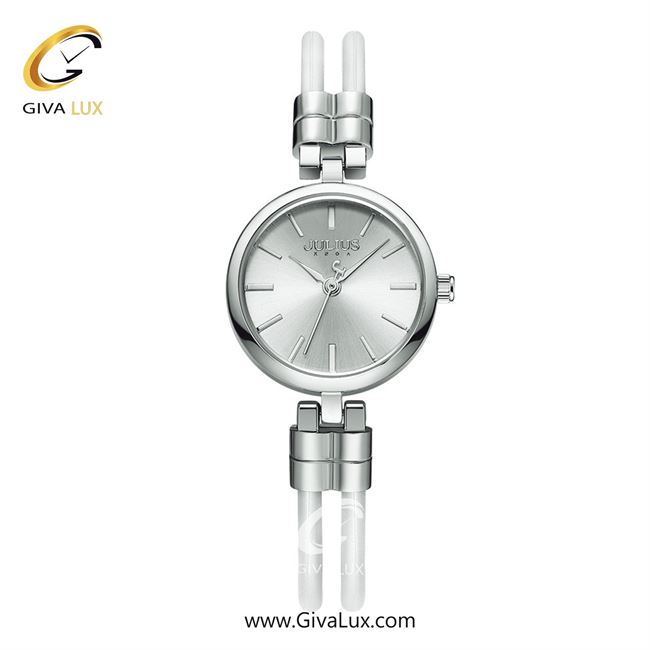 ساعت مچی اورجینال زنانه جولیوس نقره ای | نقره ای-سفید| نقره ای| کد رفرنس JA-1132A