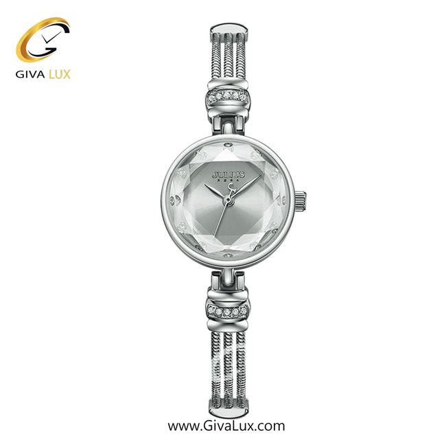 ساعت مچی اورجینال زنانه جولیوس نقره ای | نقره ای| نقره ای| کد رفرنس JA-1135A