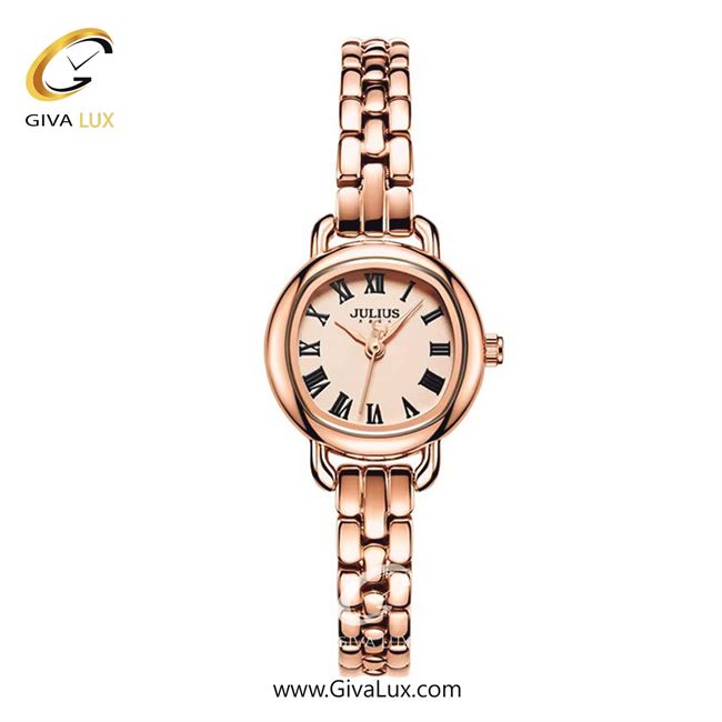 ساعت مچی اورجینال جولیوس زنانه رزگلد | رزگلد | رزگلد | کد رفرنس JA-1150C