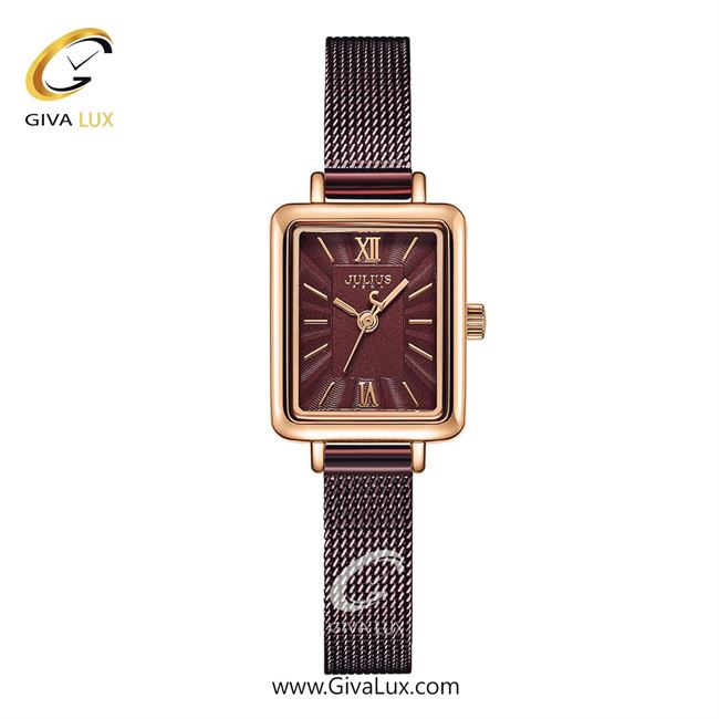 ساعت مچی اورجینال زنانه جولیوس رزگلد | کافی| کافی| کد رفرنس JA-1153D