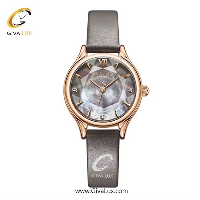 ساعت مچی اورجینال زنانه جولیوس رزگلد | طوسی| طوسی| کد رفرنس JA-1154D