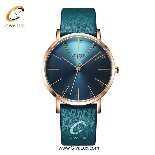 ساعت مچی اورجینال جولیوس زنانه طلایی | سبز | سبز | کد رفرنس JA-1161D