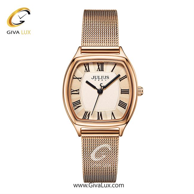 ساعت مچی اورجینال جولیوس زنانه رزگلد | رزگلد | رزگلد | کد رفرنس JA-1242B
