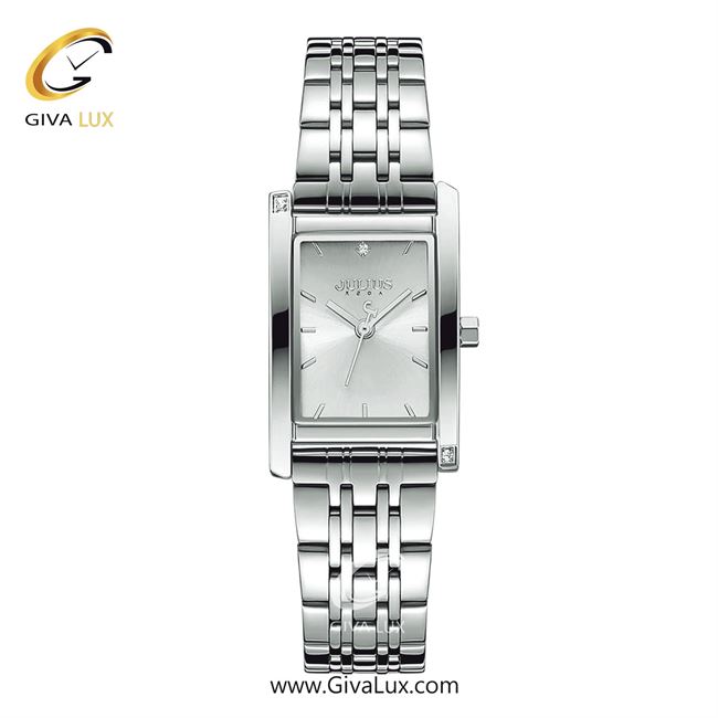 ساعت مچی اورجینال زنانه جولیوس نقره ای | نقره ای| نقره ای| کد رفرنس JA-1257A