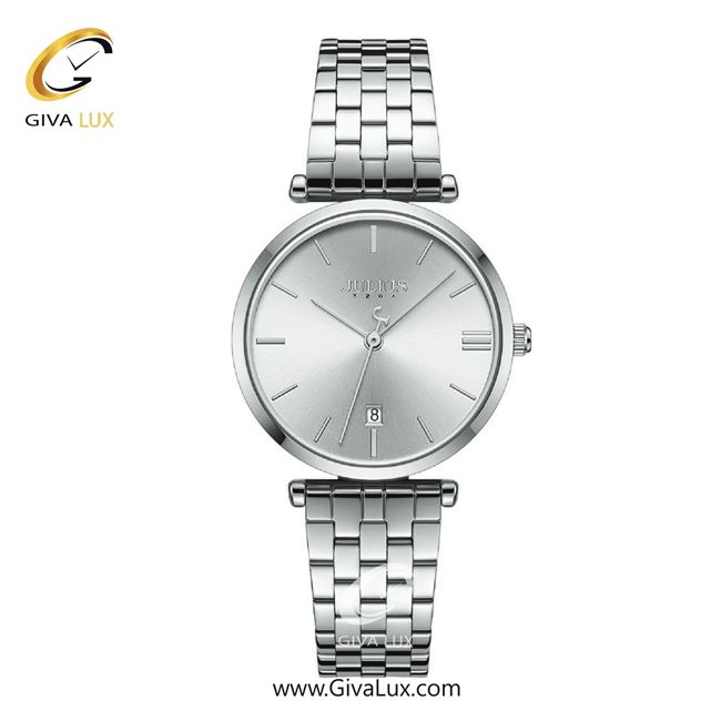 ساعت مچی اورجینال جولیوس زنانه نقره ای | نقره ای | نقره ای | کد رفرنس JA-1260LA