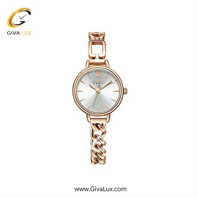 ساعت مچی اورجینال زنانه جولیوس رزگلد | رزگلد| نقره ای| کد رفرنس JA-1290A