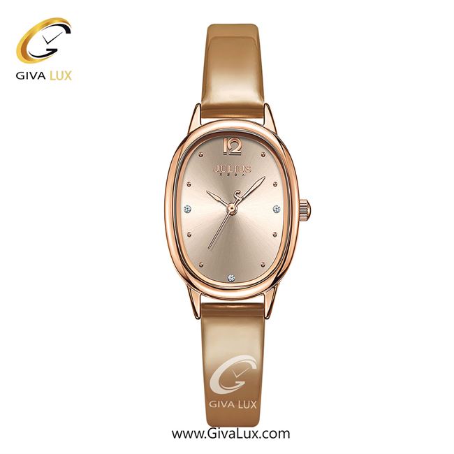 ساعت مچی اورجینال جولیوس زنانه رزگلد | طلایی | رزگلد | کد رفرنس JA-1318A
