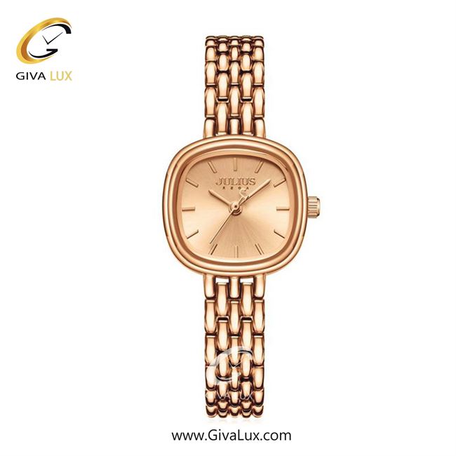 ساعت مچی اورجینال زنانه جولیوس رزگلد | رزگلد| رزگلد| کد رفرنس JA-1332A
