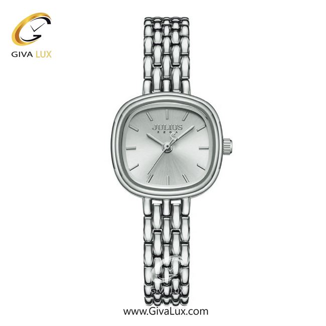 ساعت مچی اورجینال زنانه جولیوس نقره ای | نقره ای| نقره ای| کد رفرنس JA-1332E