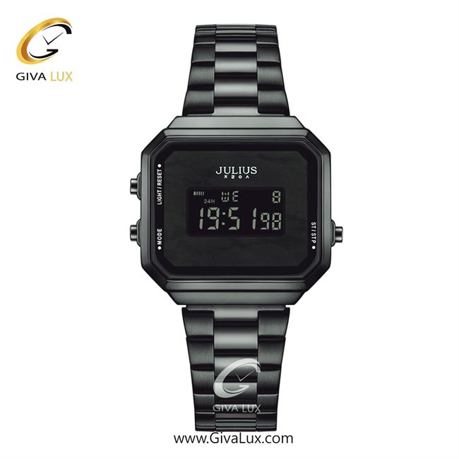 ساعت مچی اورجینال جولیوس زنانه مشکی | مشکی | مشکی | کد رفرنس JA-1347D