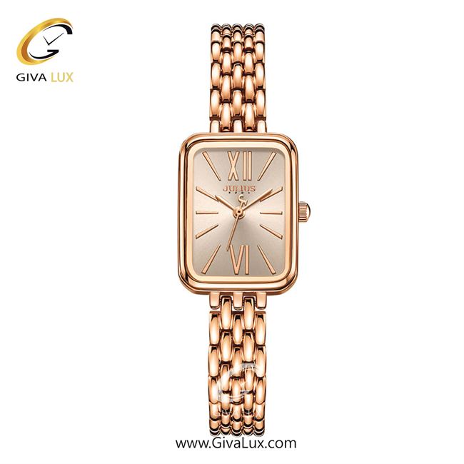 ساعت مچی اورجینال جولیوس زنانه رزگلد | رزگلد | رزگلد | کد رفرنس JA-1350A