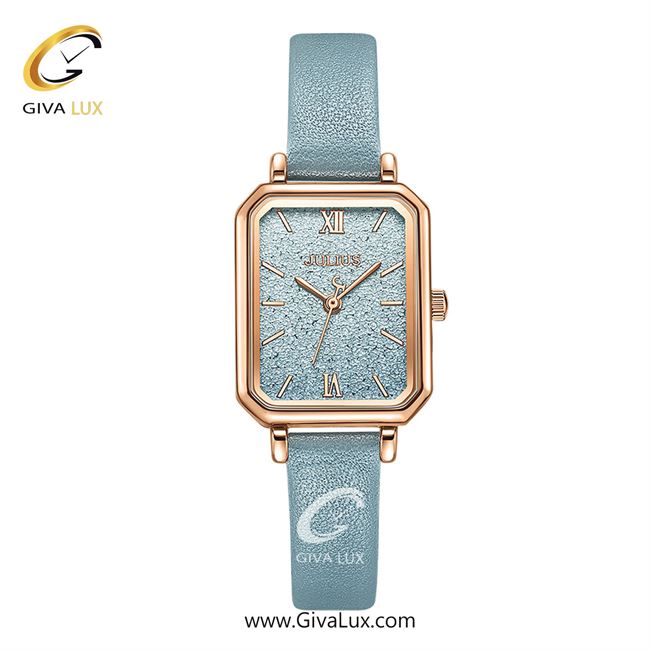 ساعت مچی اورجینال زنانه جولیوس رزگلد | آبی خاکستری| آبی خاکستری| کد رفرنس JA-1387C