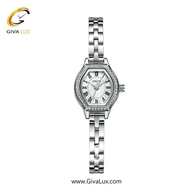ساعت مچی اورجینال زنانه جولیوس نقره ای | نقره ای| نقره ای| کد رفرنس JA-1410A
