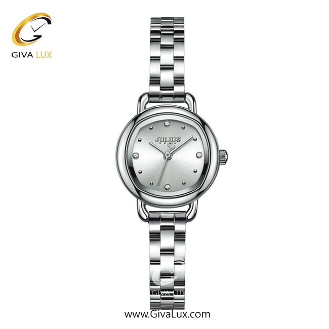 ساعت مچی اورجینال جولیوس زنانه نقره ای | نقره ای | نقره ای | کد رفرنس JA-1412A