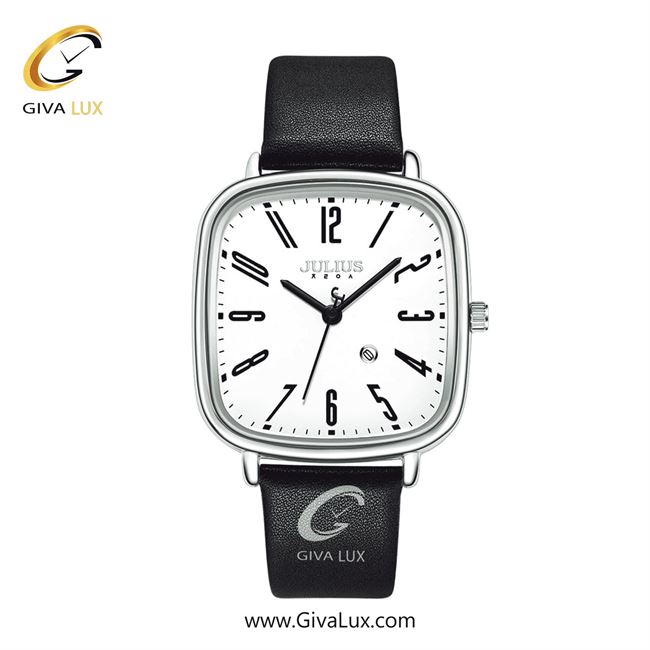 ساعت مچی اورجینال مردانه جولیوس نقره ای | مشکی| سفید| کد رفرنس JA-1418MA