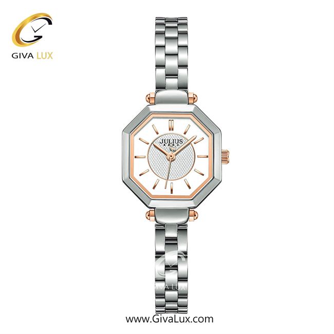 ساعت مچی اورجینال زنانه جولیوس نقره ای | نقره ای| نقره ای-سفید| کد رفرنس JA-1419A