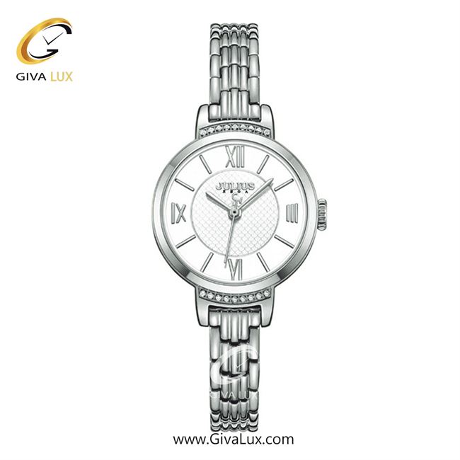 ساعت مچی اورجینال زنانه جولیوس نقره ای | نقره ای| نقره ای-سفید| کد رفرنس JA-1429A