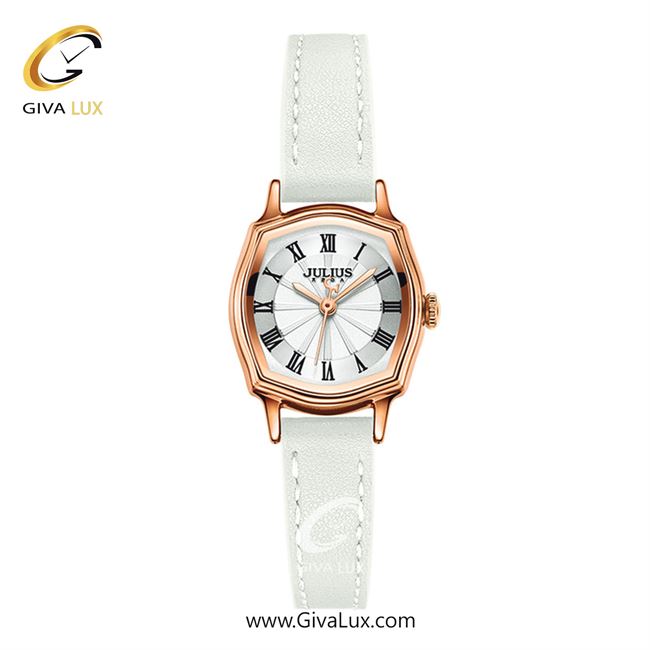 ساعت مچی اورجینال زنانه جولیوس رزگلد | سفید| سفید| کد رفرنس JA-1446A