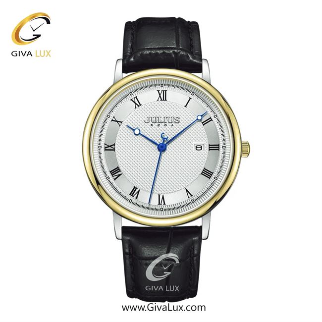 ساعت مچی اورجینال مردانه جولیوس طلایی | مشکی| نقره ای| کد رفرنس JA-1450MB