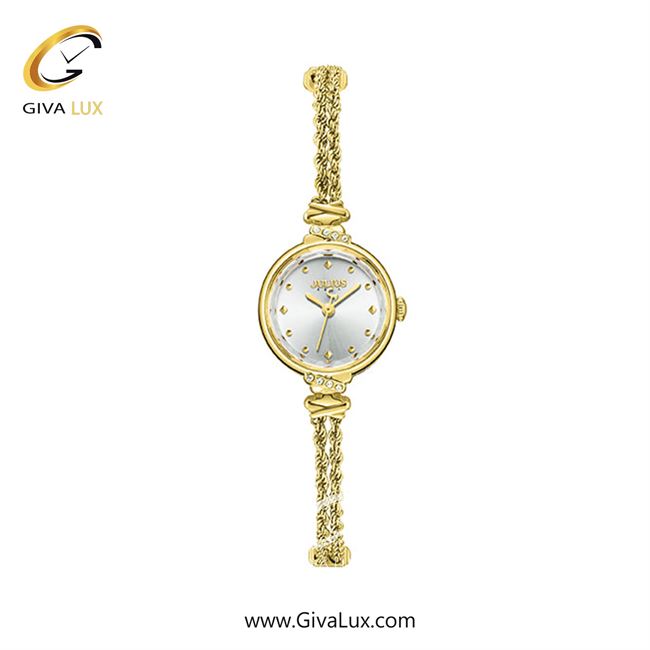 ساعت مچی اورجینال زنانه جولیوس طلایی | طلایی| نقره ای| کد رفرنس JA-1452B