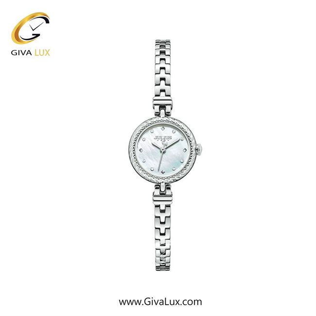 ساعت مچی اورجینال زنانه جولیوس نقره ای | نقره ای| نقره ای| کد رفرنس JA-1453A