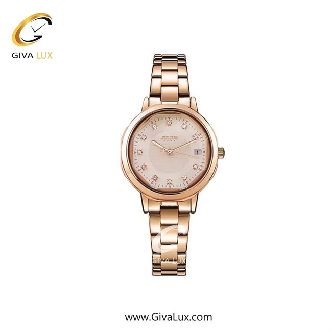 ساعت مچی اورجینال زنانه جولیوس رزگلد | رزگلد| رزگلد| کد رفرنس JA-1469E